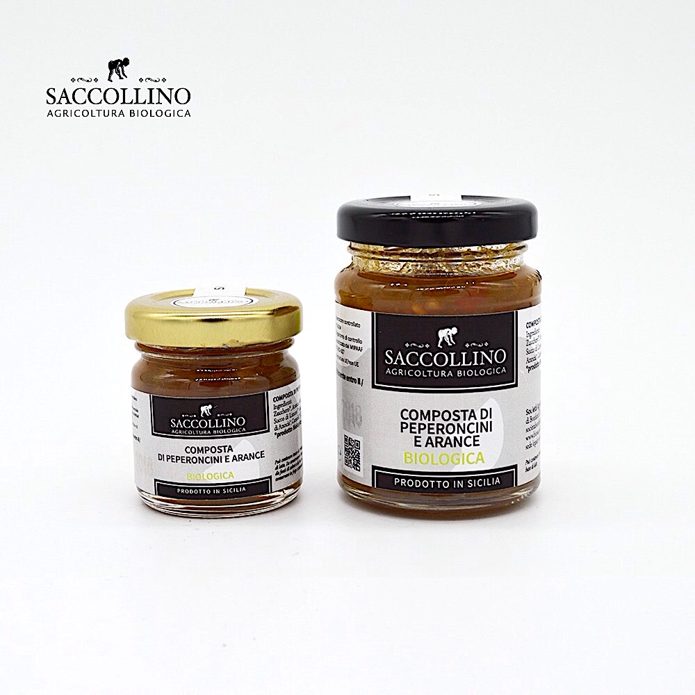 Marmellata di arance e peperoncini vaso da 95 g