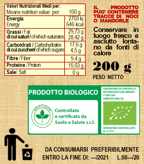 Granella di nocciole 200g