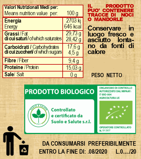 Nocciole tostate di Montalbano 200g