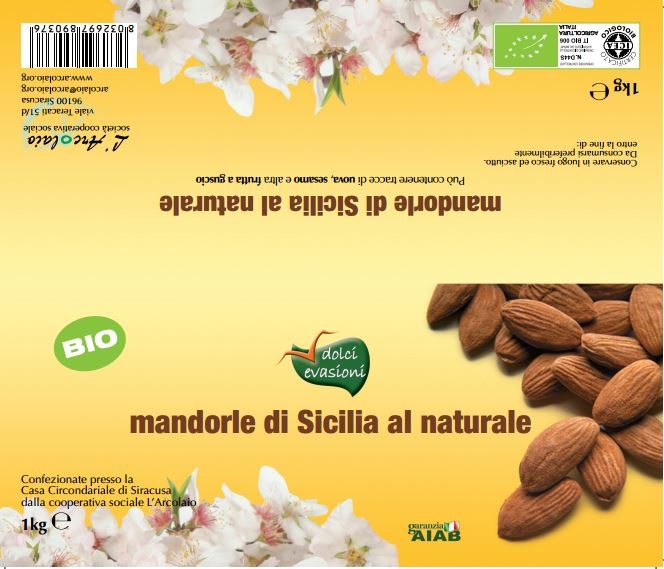 Mandeln aus Sizilien, geschält, 1kg