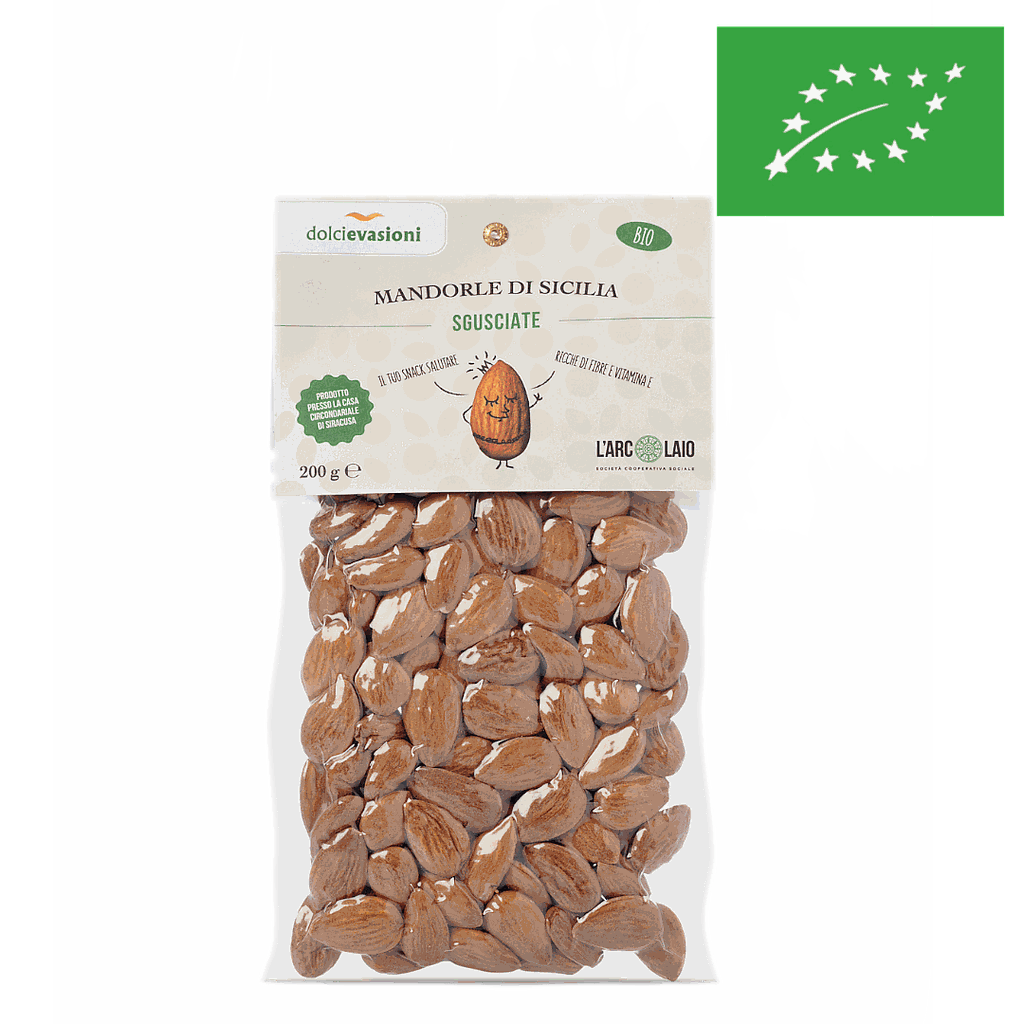 Mandeln aus Sizilien, geschält, 200g