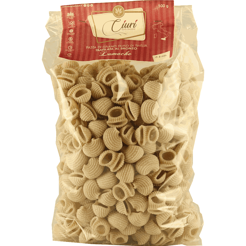Nudeln Lumache aus Timilia Hartweizen, 500g