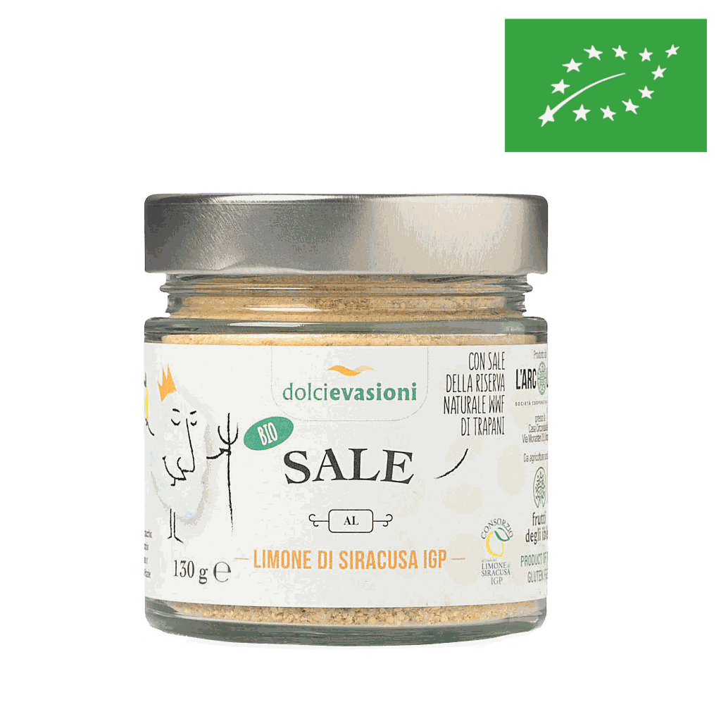 Sel aromatisé au citron - 130 g