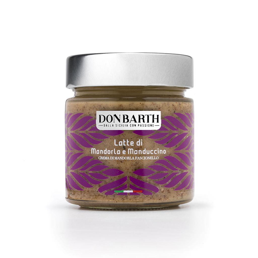 Latte di mandorla e manduccino crema di mandorla fascionello - 190 g