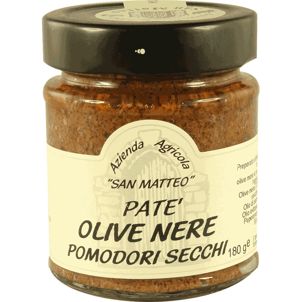 Tapenade d´olives noires aux tomates séchées - 180 g
