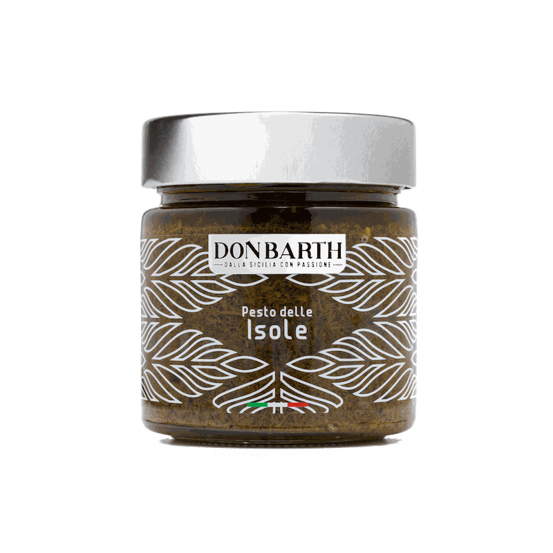 Pesto des îles au fenouil sauvage, câpres, tomates séchées et amandes grillées - 190 g