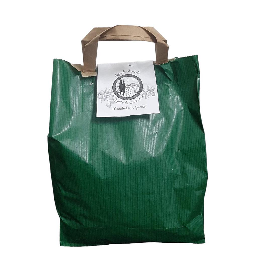 Amandes avec coque - catégorie II - 2 kg