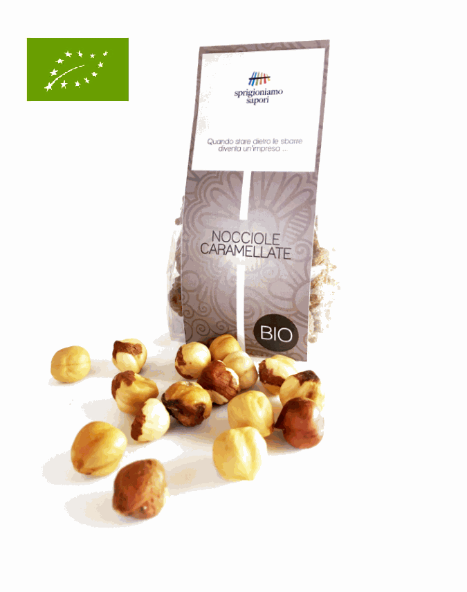 karamellisierte Haselnüsse, 100g