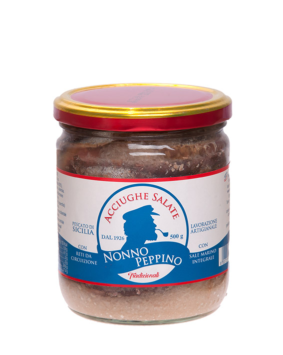 Anchois salés - 500 g