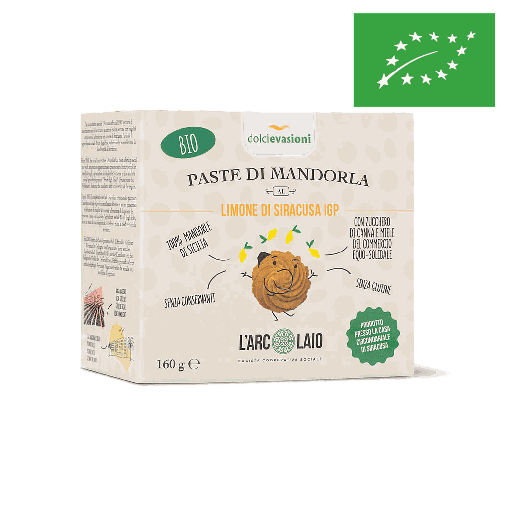Mandelgebäck mit Zitrone, 160g