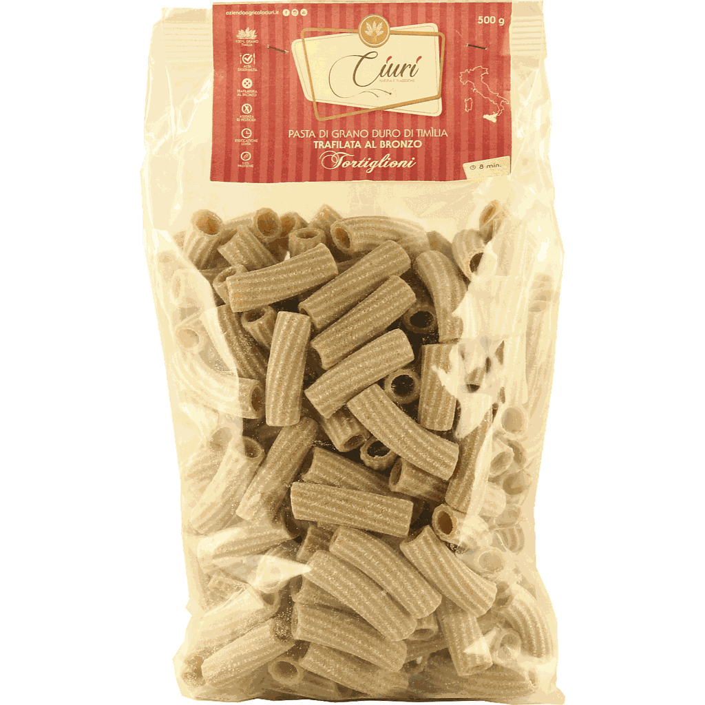 Nudeln Tortiglioni aus Timilia Hartweizen, 500 g