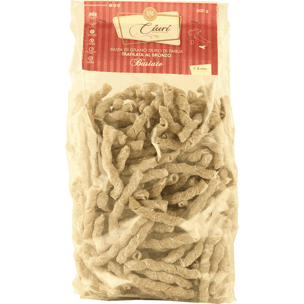 Nudeln Busiate aus Timilia Hartweizen, 500 g
